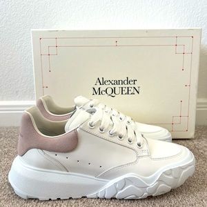 NEW Alexander McQueen Court Oversized Sneakers size 8